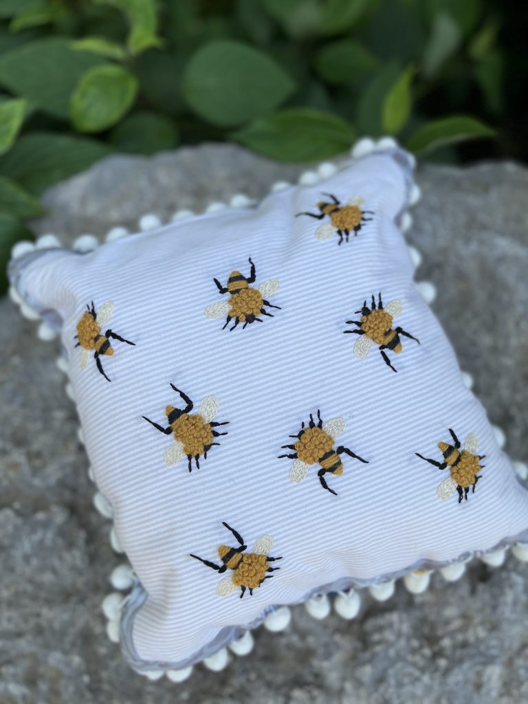 pillow embroidery